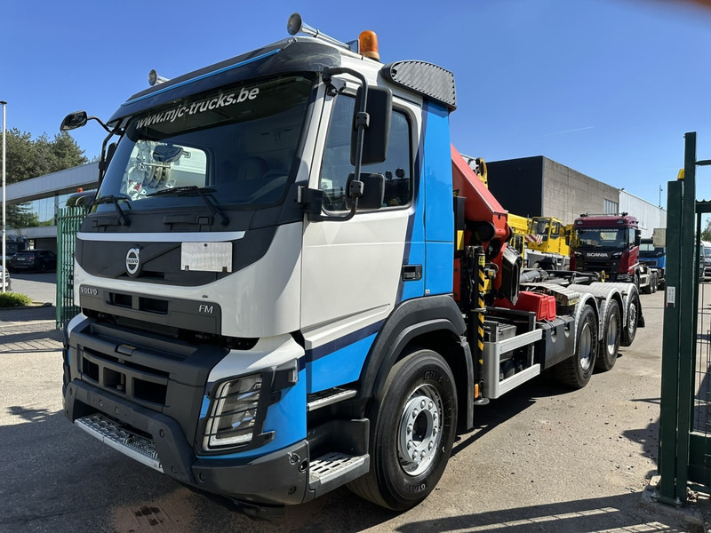 Volvo FMX 460 8x4 TRIDEM HOOKLIFT + CRANE PK 23002 SH + GRABBER / ROTATOR - EURO 6 - LIFT + STEERING AXLE - *374.000km* - EXT BUMPER - Camión multibasculante, Camión grúa: foto 3 Volvo FMX 460 8x4 TRIDEM HOOKLIFT + CRANE PK 23002 SH + GRABBER / ROTATOR - EURO 6 - LIFT + STEERING AXLE - *374.000km* - EXT BUMPER - Camión multibasculante, Camión grúa: foto 3