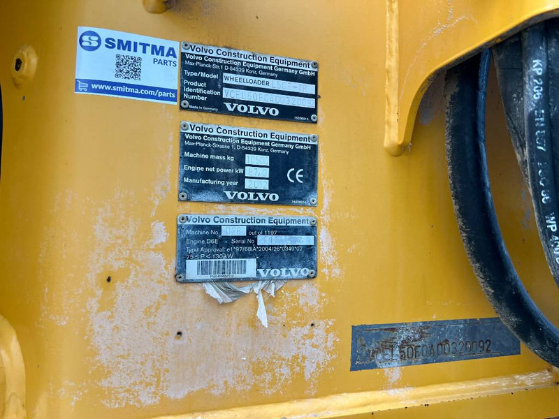 Cargadora de ruedas Volvo L50F: foto 20