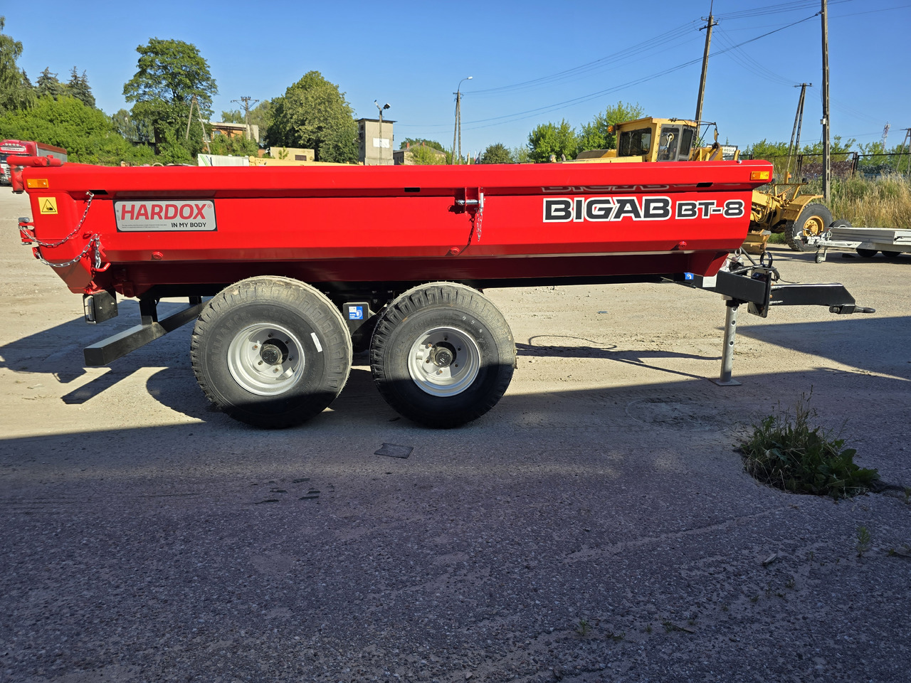 BIGAB BT-8 HARDOX - Remolque volquete agrícola: foto 4 BIGAB BT-8 HARDOX - Remolque volquete agrícola: foto 4