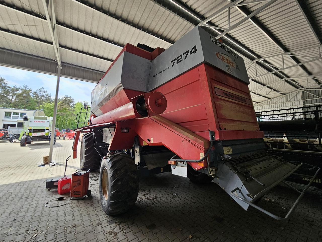 Massey Ferguson Cerea - Cosechadora de granos: foto 4 Massey Ferguson Cerea - Cosechadora de granos: foto 4