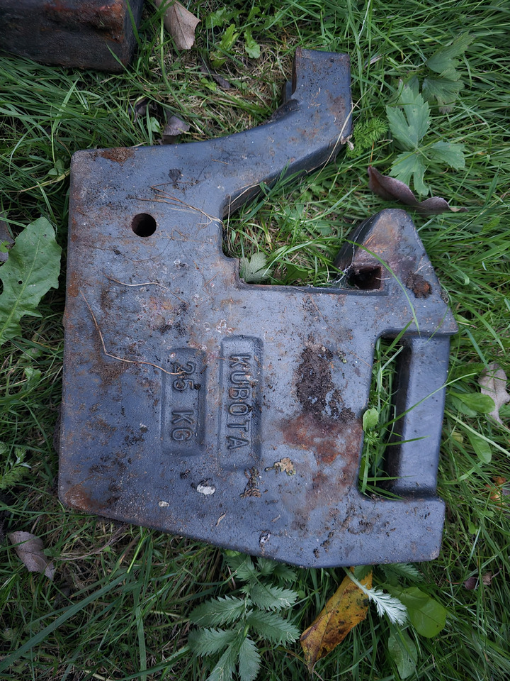 Obciążniki Kubota - Contrapeso: foto 2 Obciążniki Kubota - Contrapeso: foto 2