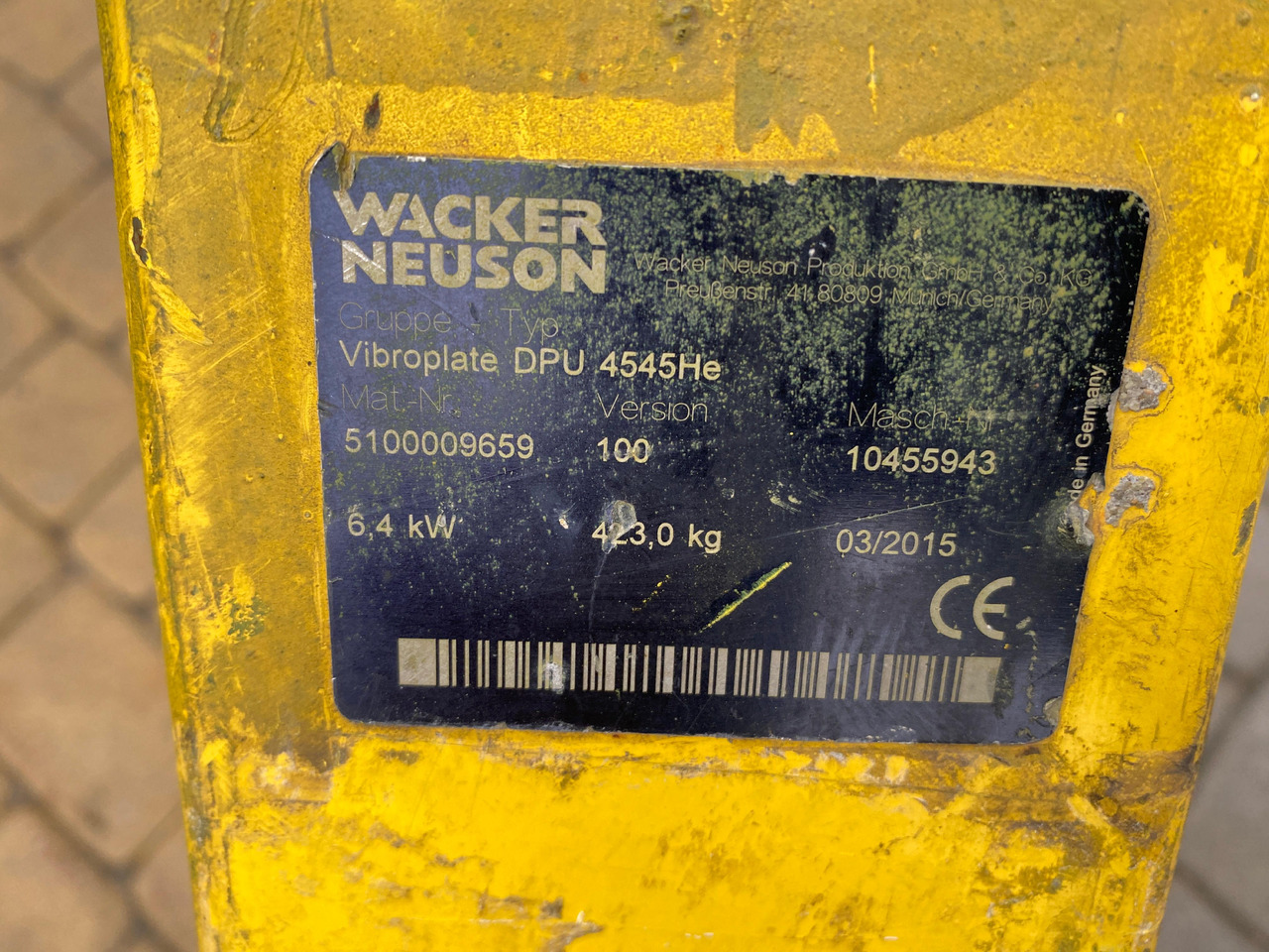 WACKER NEUSON DPU 4545He - Compactador: foto 5 WACKER NEUSON DPU 4545He - Compactador: foto 5