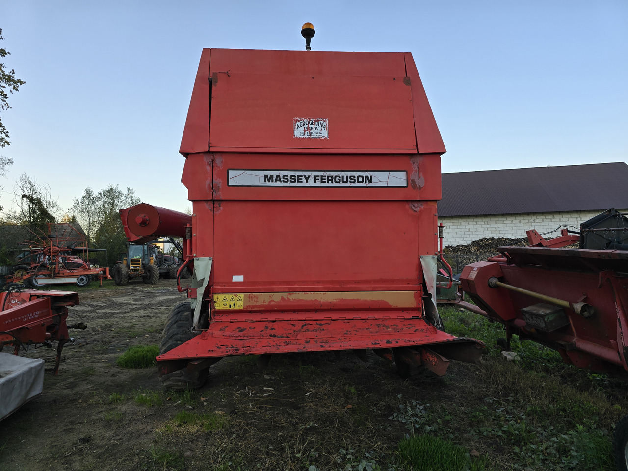 Cosechadora de granos massey-ferguson 38: foto 6 Cosechadora de granos massey-ferguson 38: foto 6