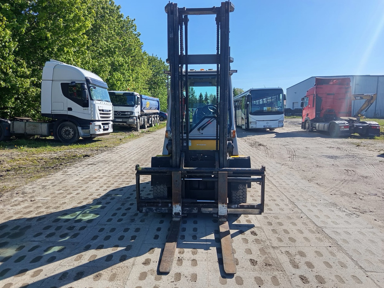 Mitsubishi FD40K - Carretilla elevadora diésel: foto 4 Mitsubishi FD40K - Carretilla elevadora diésel: foto 4