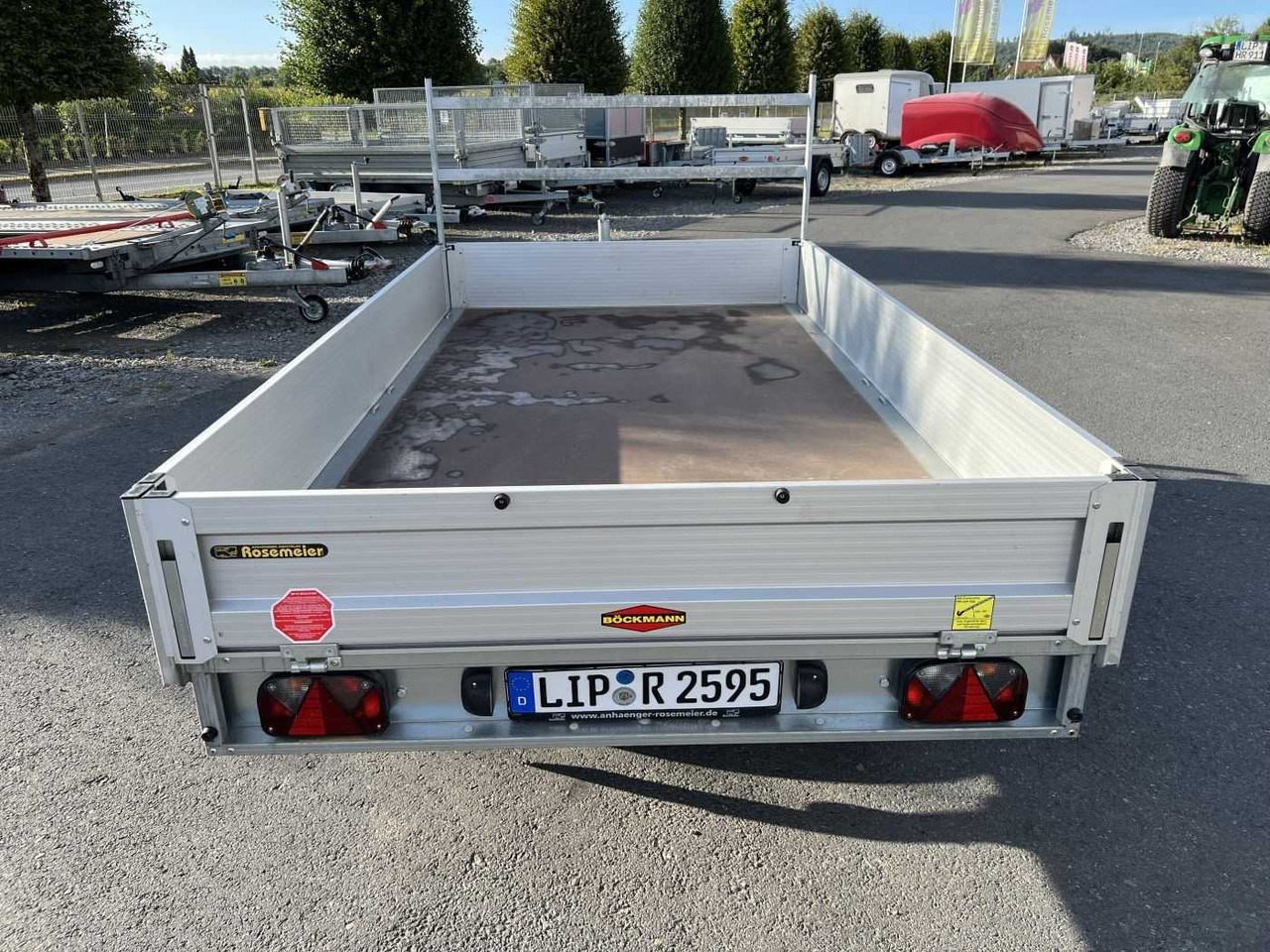 BOECKMANN HL-AL 3016/20 Eco Hochlader - Remolque de coche: foto 4 BOECKMANN HL-AL 3016/20 Eco Hochlader - Remolque de coche: foto 4