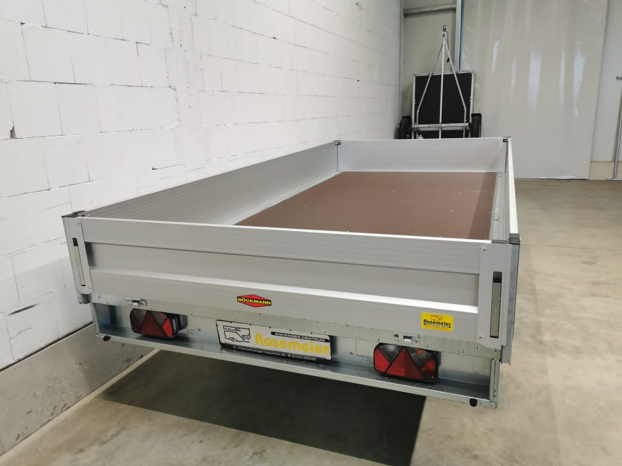 Remolque plataforma/ Caja abierta BOECKMANN HL-AL 3718/27 Eco XXL Hochlader: foto 7