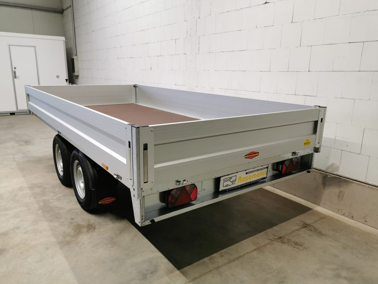 Remolque plataforma/ Caja abierta BOECKMANN HL-AL 3718/27 Eco XXL Hochlader: foto 15