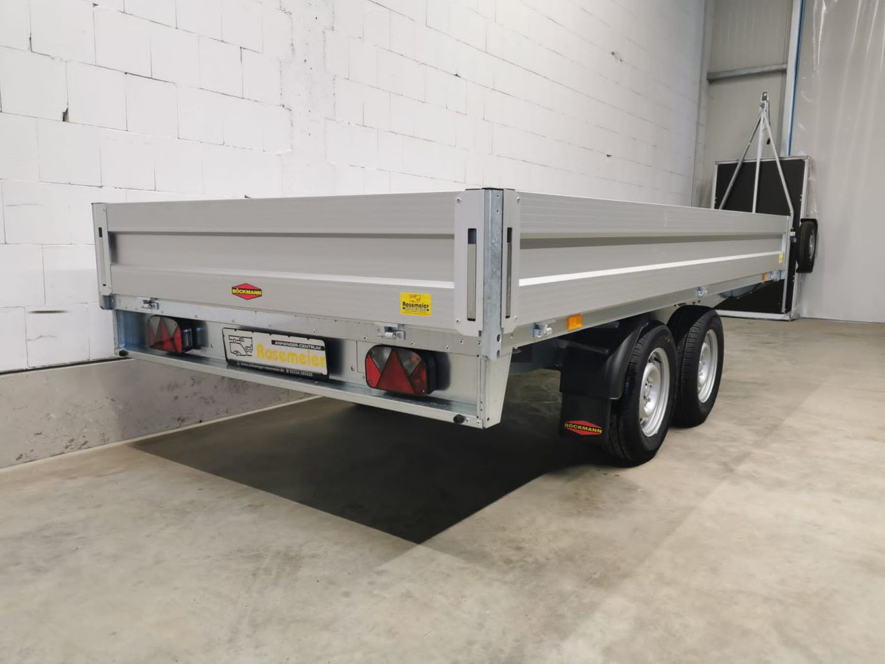 Remolque plataforma/ Caja abierta BOECKMANN HL-AL 3718/27 Eco XXL Hochlader: foto 8
