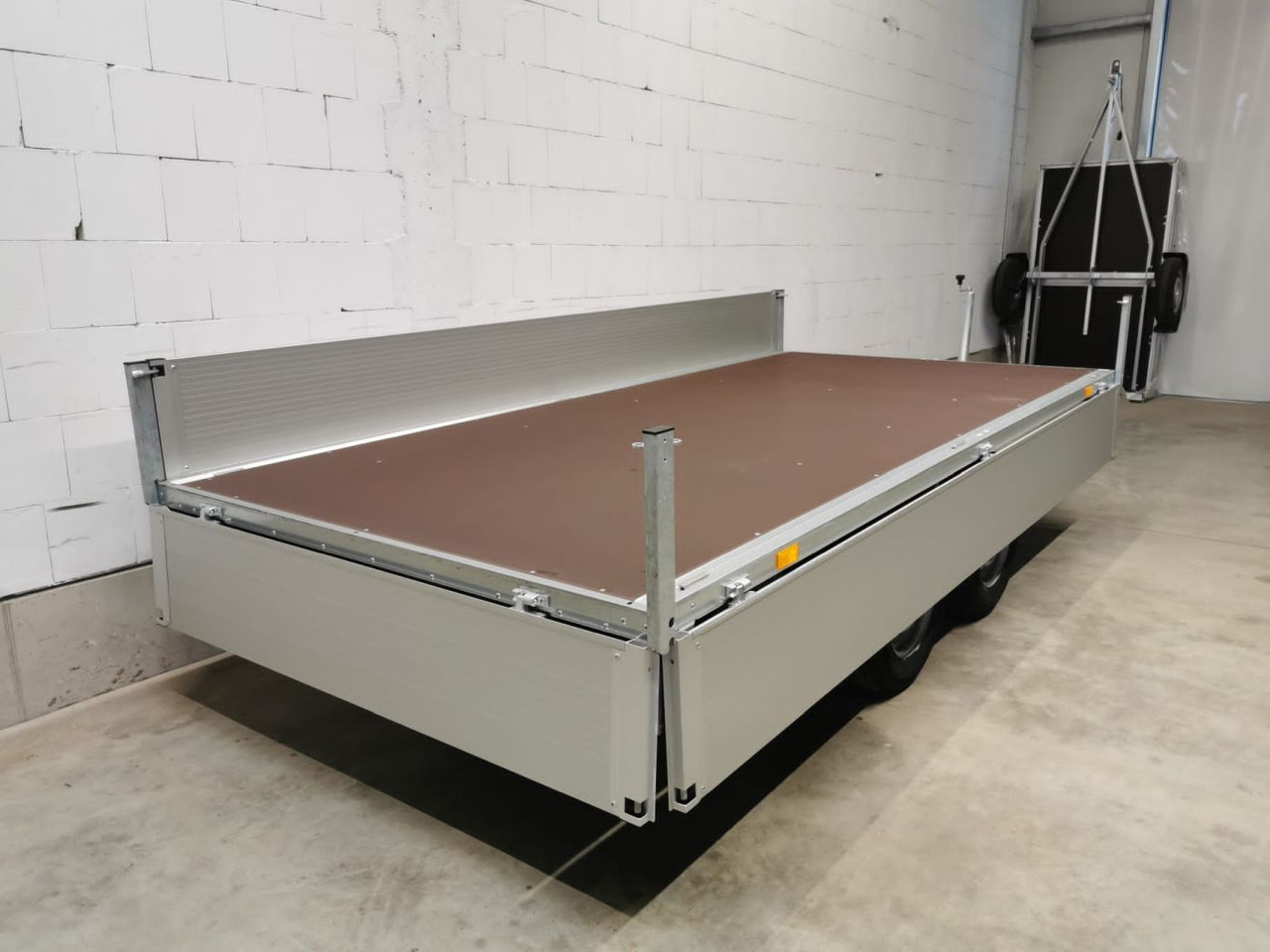 Remolque plataforma/ Caja abierta BOECKMANN HL-AL 3718/27 Eco XXL Hochlader: foto 26
