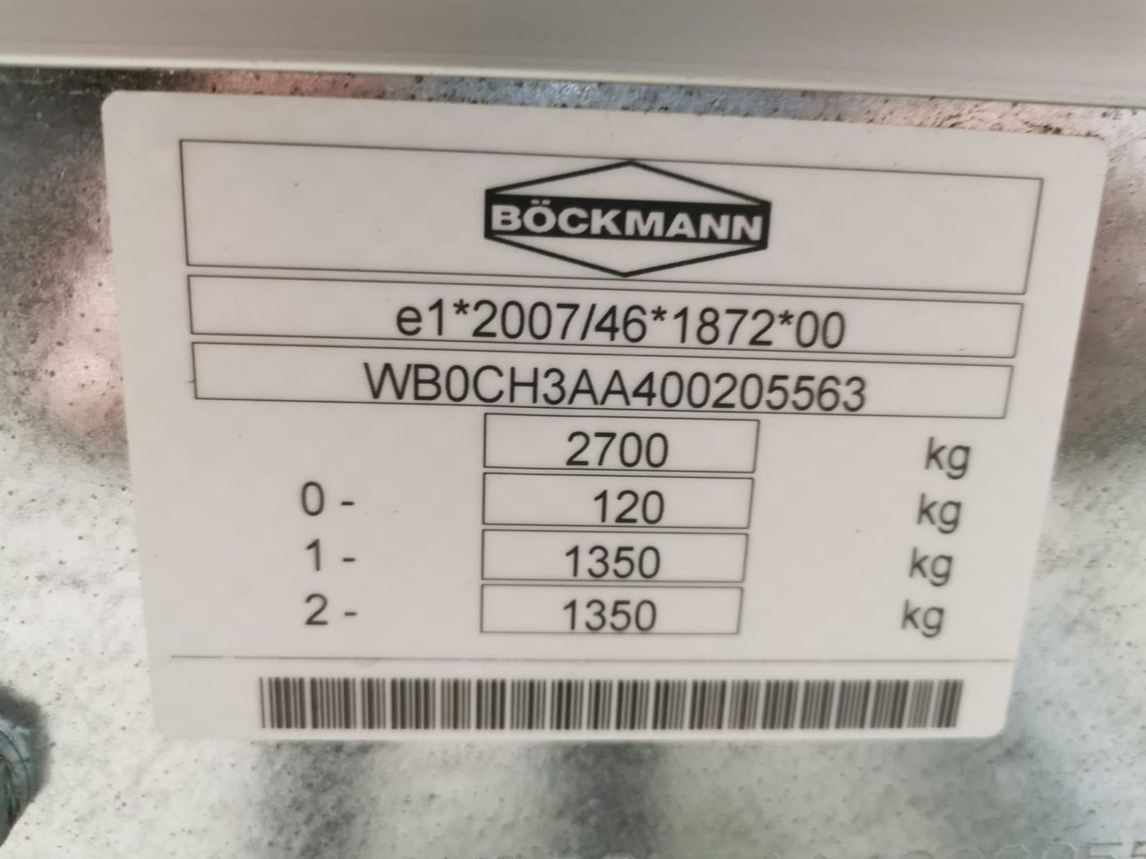 Remolque plataforma/ Caja abierta BOECKMANN HL-AL 3718/27 Eco XXL Hochlader: foto 25