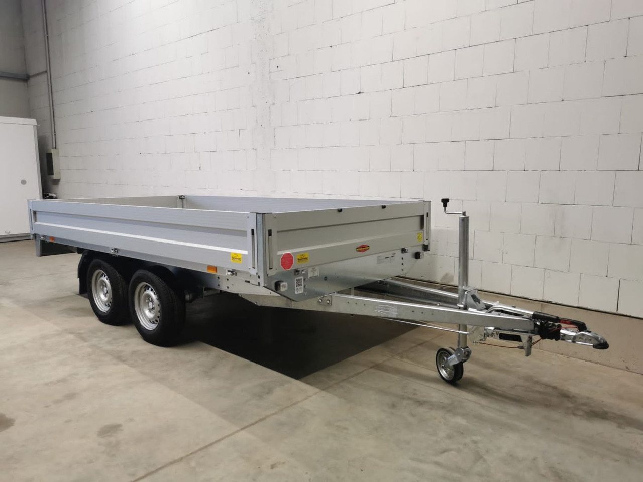 Remolque plataforma/ Caja abierta BOECKMANN HL-AL 3718/27 Eco XXL Hochlader: foto 21
