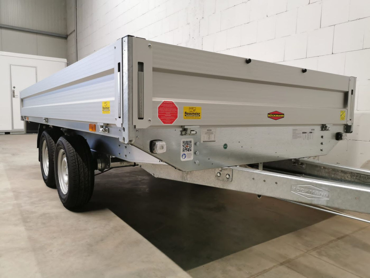 Remolque plataforma/ Caja abierta BOECKMANN HL-AL 3718/27 Eco XXL Hochlader: foto 24