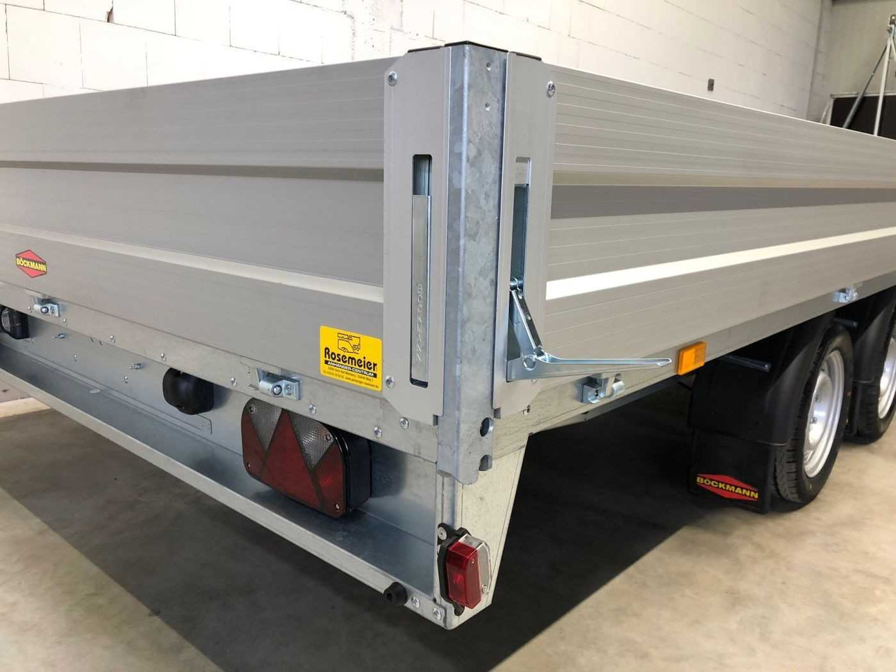 Remolque plataforma/ Caja abierta BOECKMANN HL-AL 4121/27 F Eco Hochlader: foto 10