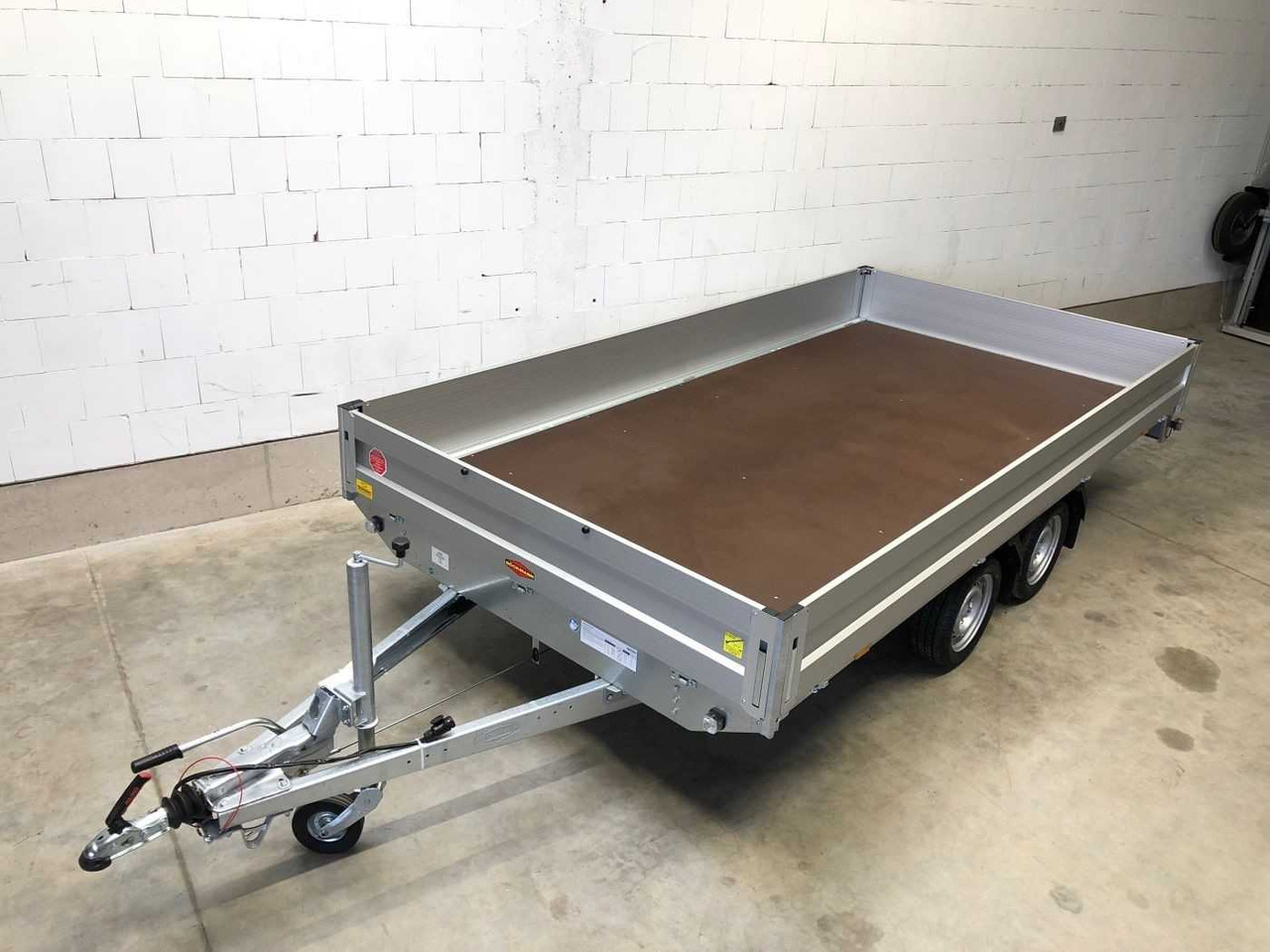 Remolque plataforma/ Caja abierta BOECKMANN HL-AL 4121/27 F Eco Hochlader: foto 13
