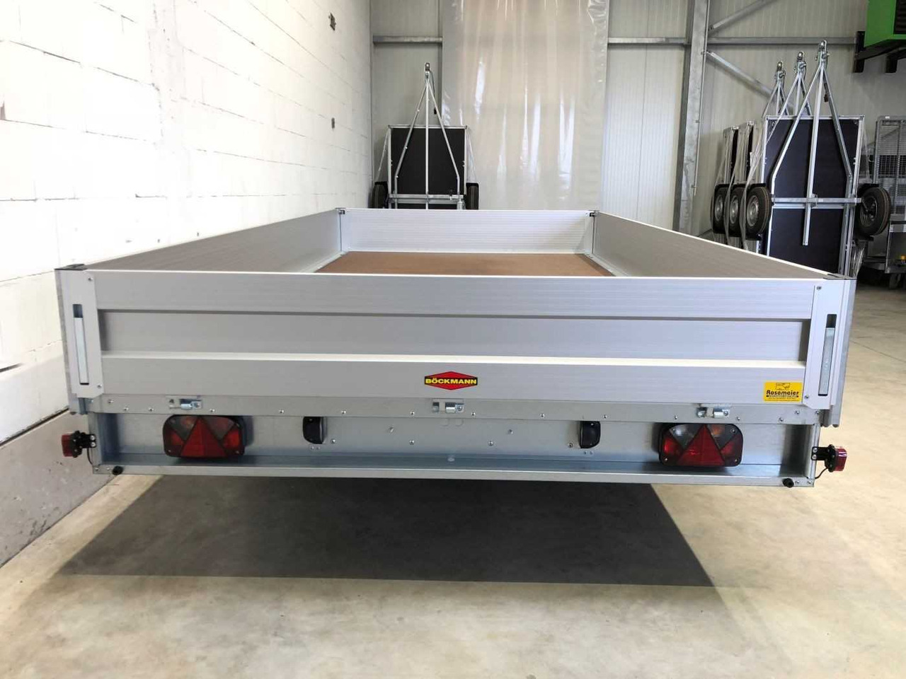 Remolque plataforma/ Caja abierta BOECKMANN HL-AL 4121/27 F Eco Hochlader: foto 6