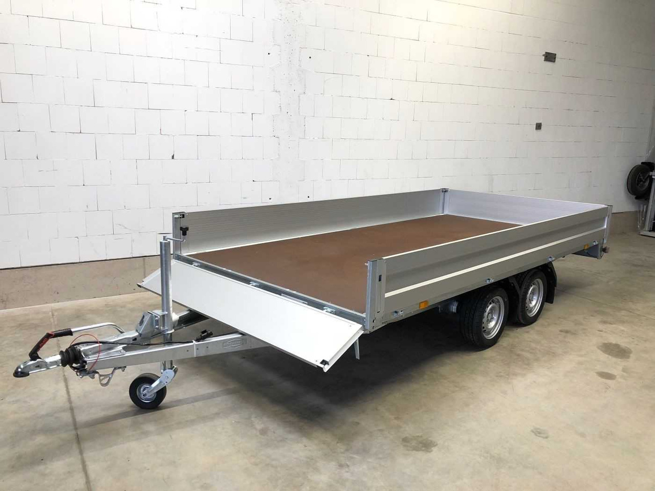 Remolque plataforma/ Caja abierta BOECKMANN HL-AL 4121/27 F Eco Hochlader: foto 12