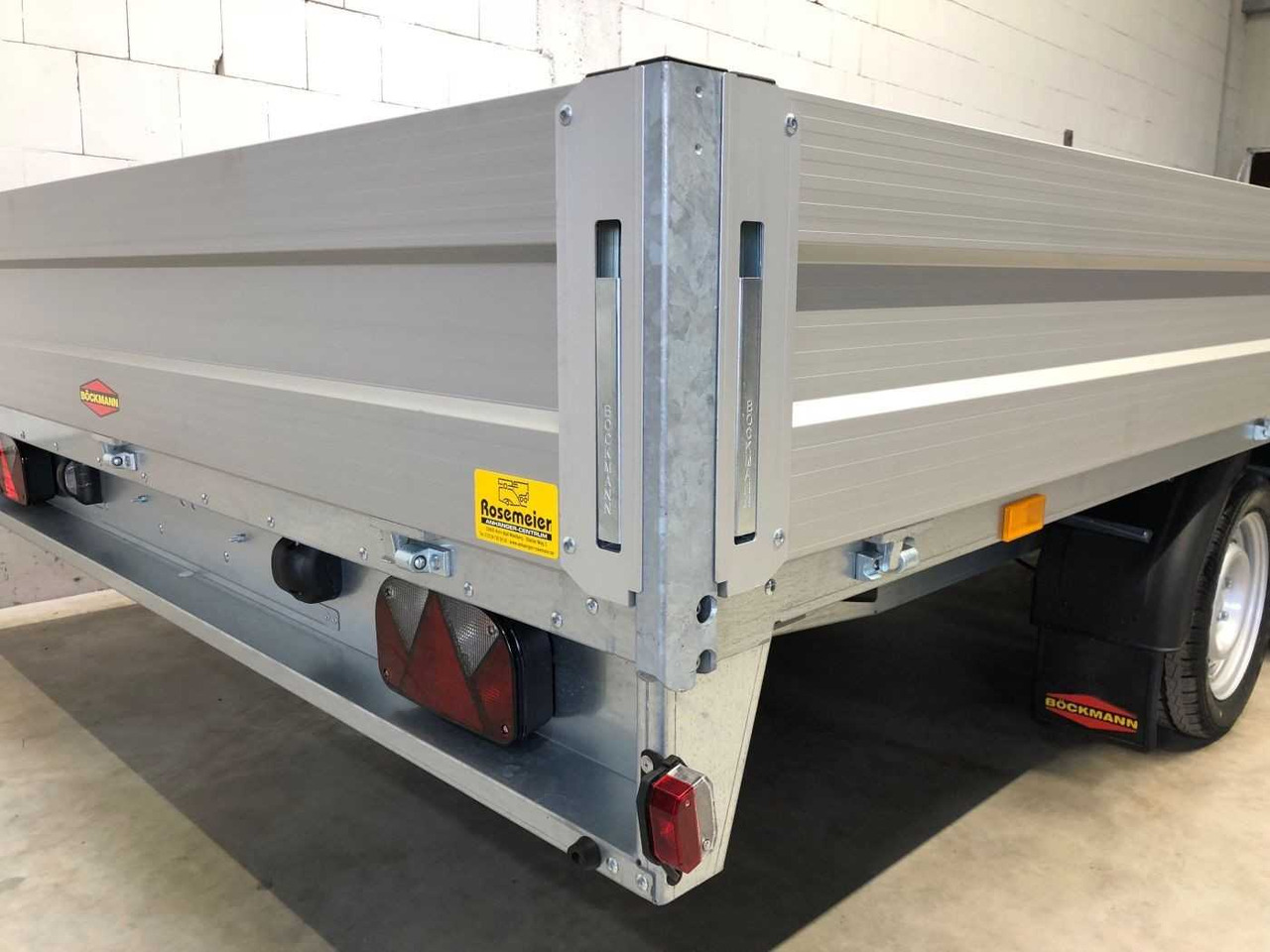 Remolque plataforma/ Caja abierta BOECKMANN HL-AL 4121/27 F Eco Hochlader: foto 11