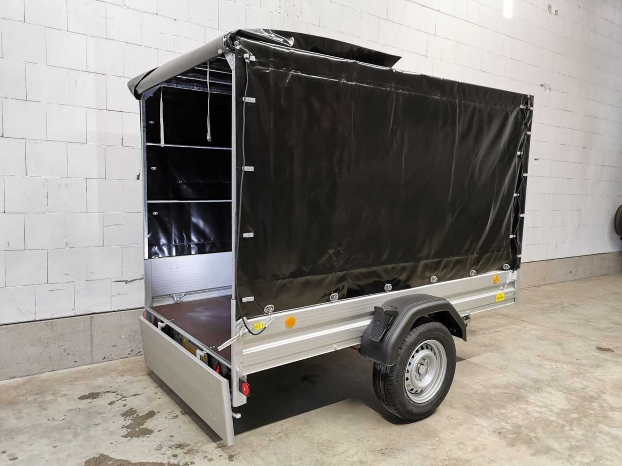 BOECKMANN TL-AL 2513/135 Eco XXL Plane Kastenanhänger gebr - Remolque de coche: foto 5 BOECKMANN TL-AL 2513/135 Eco XXL Plane Kastenanhänger gebr - Remolque de coche: foto 5