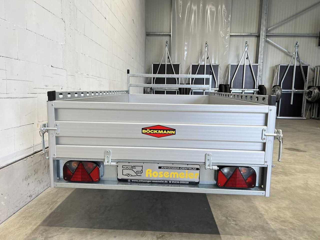 BOECKMANN TL-AL 2513/135 Profi Eco XXL Kastenanhänger gebr - Remolque de coche: foto 5 BOECKMANN TL-AL 2513/135 Profi Eco XXL Kastenanhänger gebr - Remolque de coche: foto 5