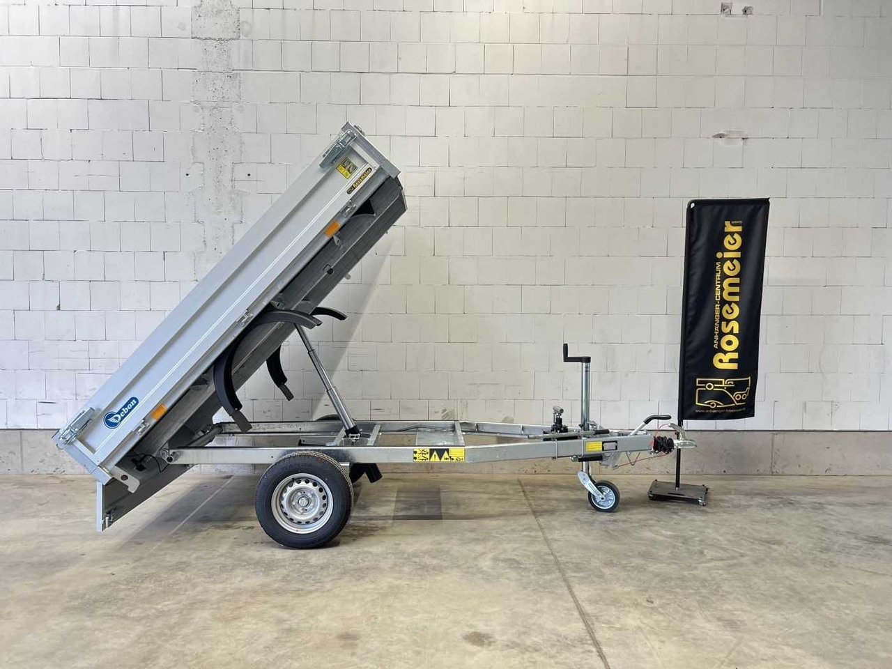 CHEVAL LIBERTE DEBON PW0E Eco 1500 Rückwärtskipper - Remolque volquete: foto 1 CHEVAL LIBERTE DEBON PW0E Eco 1500 Rückwärtskipper - Remolque volquete: foto 1