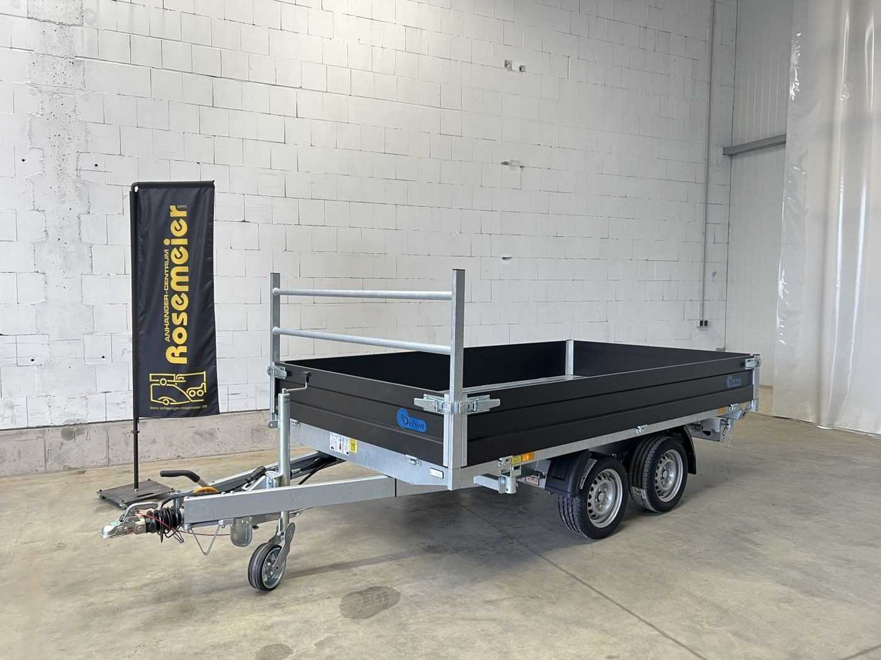 Remolque volquete CHEVAL LIBERTE PW3.3E Black Dreiseitenkipper: foto 30