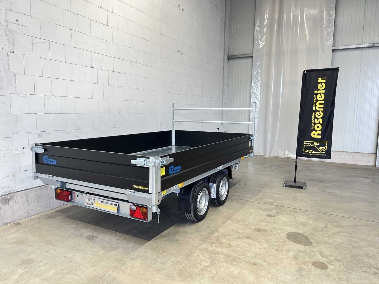 Remolque volquete CHEVAL LIBERTE PW3.3E Black Dreiseitenkipper: foto 8