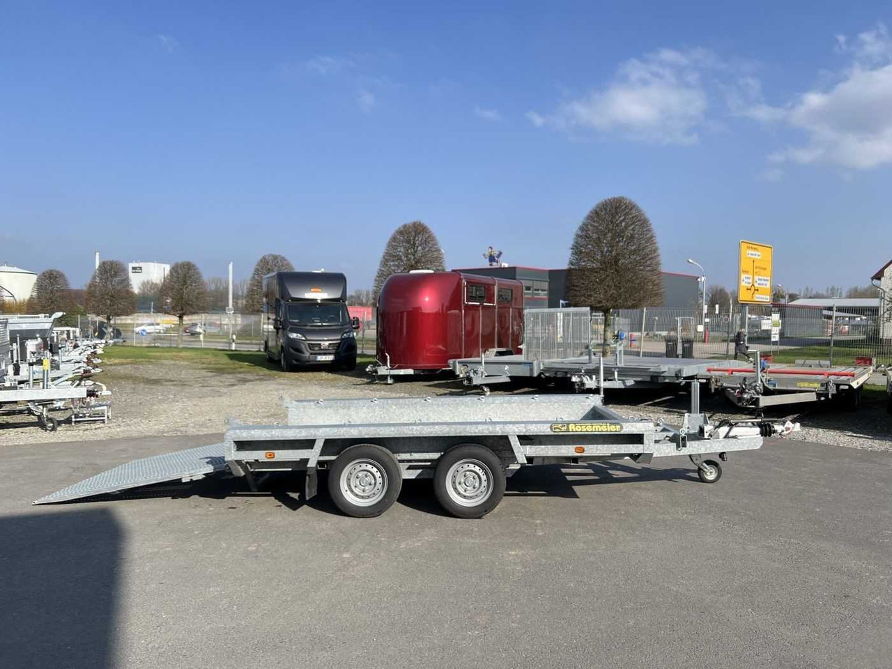 HULCO Terrax-2 3500 Maschinentransporter - Remolque porta maquinaria: foto 1 HULCO Terrax-2 3500 Maschinentransporter - Remolque porta maquinaria: foto 1