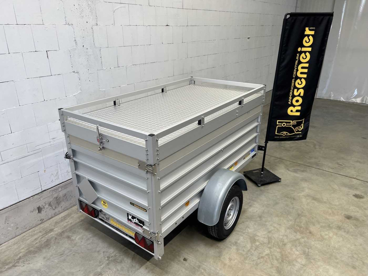 KOCH B1000 2 x BWEH Deckel Tür Deckelanhänger - Remolque de coche: foto 3 KOCH B1000 2 x BWEH Deckel Tür Deckelanhänger - Remolque de coche: foto 3