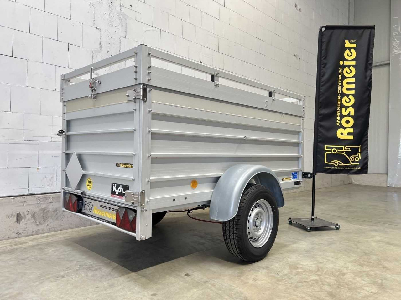 KOCH B1000 2 x BWEH Deckel Tür Deckelanhänger - Remolque de coche: foto 5 KOCH B1000 2 x BWEH Deckel Tür Deckelanhänger - Remolque de coche: foto 5