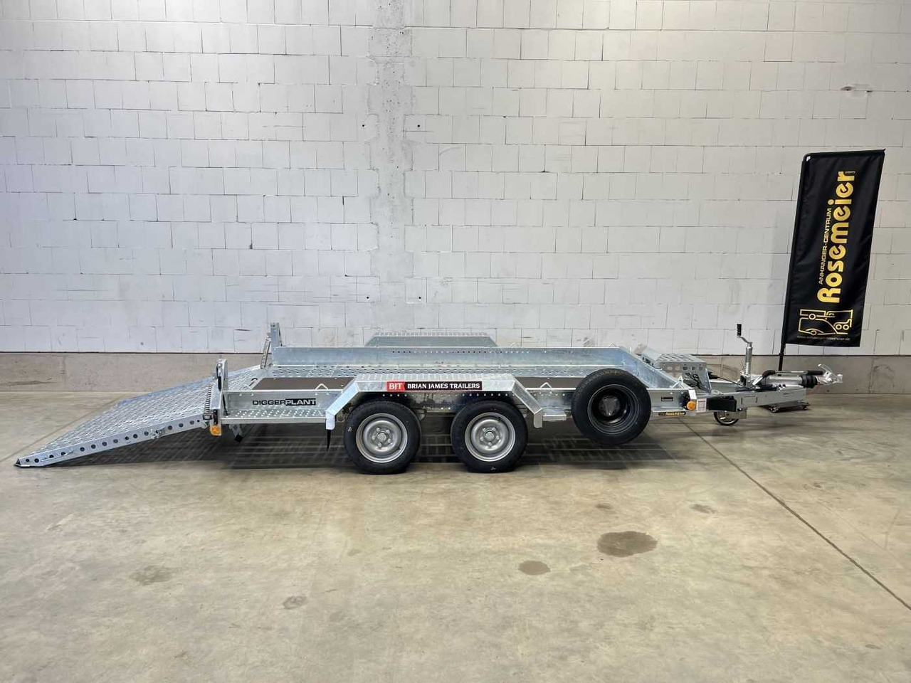 BRIAN_JAMES Cargo Digger Plant 2 Rampe Maschinentransporter - Remolque: foto 1 BRIAN_JAMES Cargo Digger Plant 2 Rampe Maschinentransporter - Remolque: foto 1