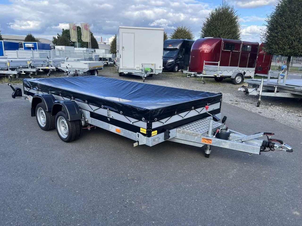 VEZEKO Husky Car FB 27.39 Autotransporter - Remolque multilift/ Portacontenedores de cadenas: foto 1 VEZEKO Husky Car FB 27.39 Autotransporter - Remolque multilift/ Portacontenedores de cadenas: foto 1
