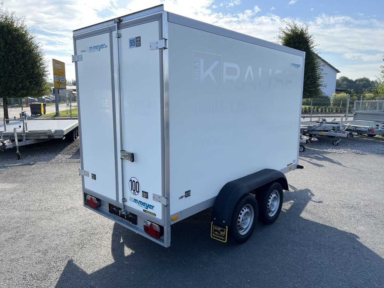 WM MEYER EG-AZ25 Kofferanhänger - Remolque caja cerrada: foto 3 WM MEYER EG-AZ25 Kofferanhänger - Remolque caja cerrada: foto 3