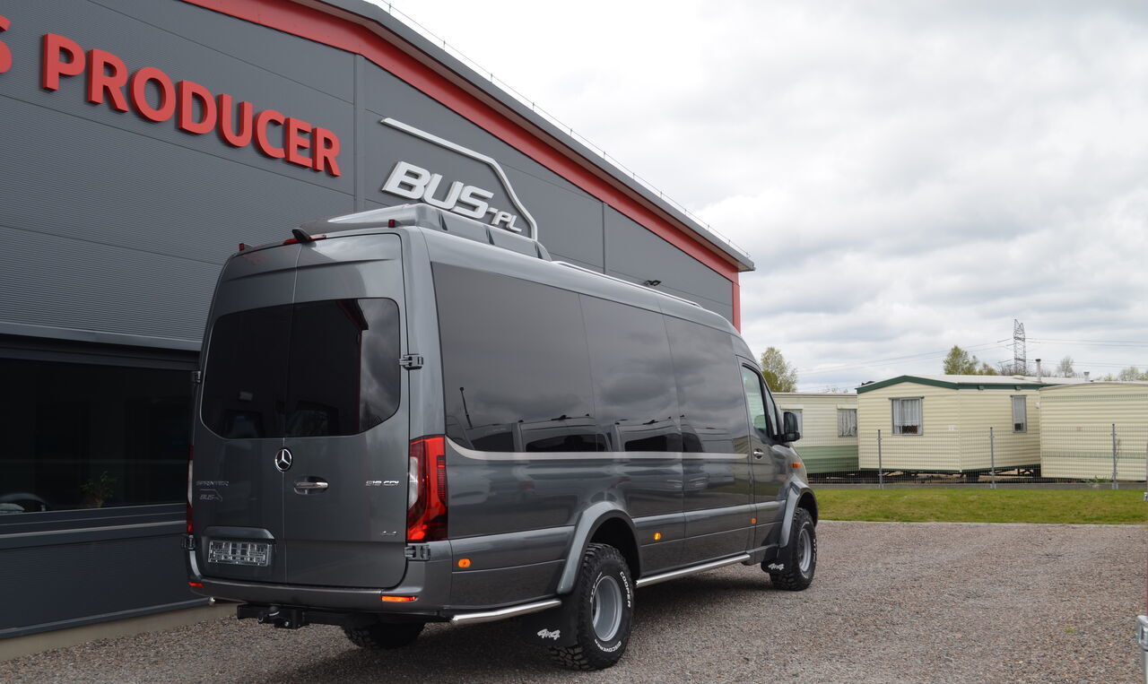 Minibús, Furgoneta de pasajeros MERCEDES-BENZ Sprinter 519 4x4 high and low drive: foto 9