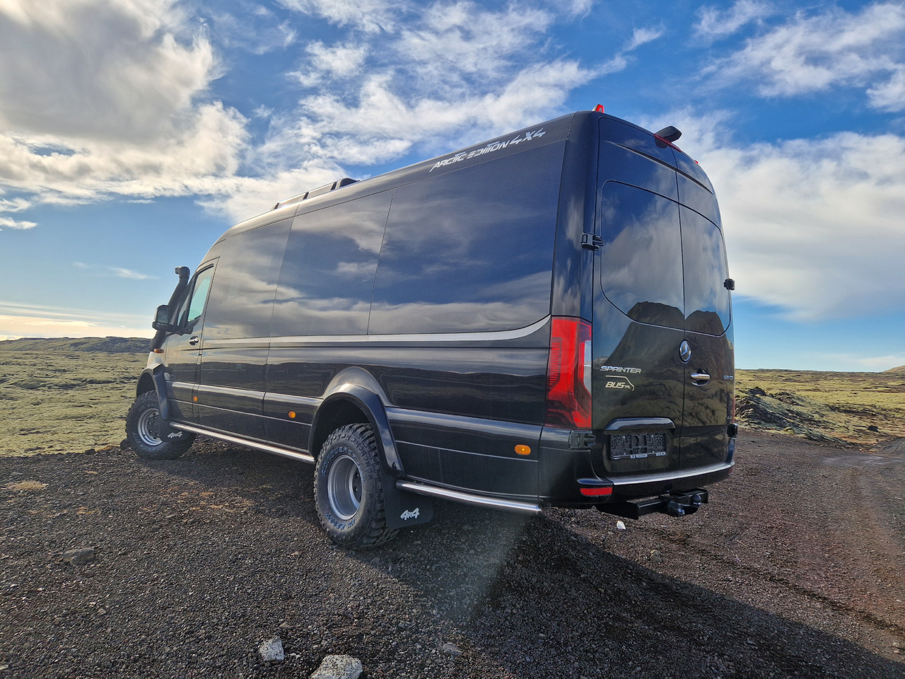 Minibús, Furgoneta de pasajeros MERCEDES-BENZ Sprinter 519 4x4 high and low drive: foto 6