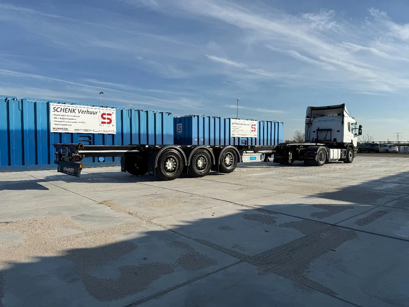D-Tec Flexitrailer 3x Extandable / For all sizes container/tyres all 80%/Holland Trailer - Semirremolque portacontenedore/ Intercambiable: foto 4 D-Tec Flexitrailer 3x Extandable / For all sizes container/tyres all 80%/Holland Trailer - Semirremolque portacontenedore/ Intercambiable: foto 4