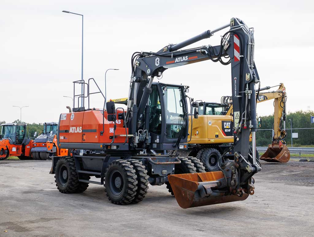 ATLAS 140W - Excavadora de ruedas: foto 4 ATLAS 140W - Excavadora de ruedas: foto 4