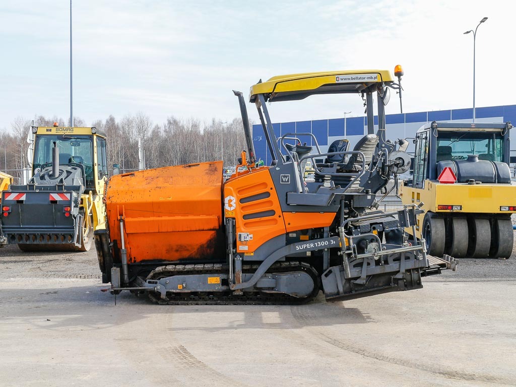 VÖGELE SUPER 1300-3i - Pavimentadora de asfalto: foto 5 VÖGELE SUPER 1300-3i - Pavimentadora de asfalto: foto 5
