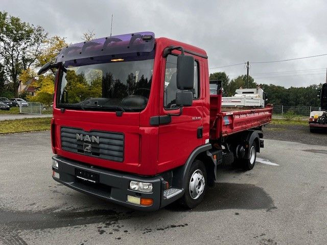 MAN TGL 8.180 Mit Meiller Dreiseitenkipper - Camión volquete: foto 1 MAN TGL 8.180 Mit Meiller Dreiseitenkipper - Camión volquete: foto 1