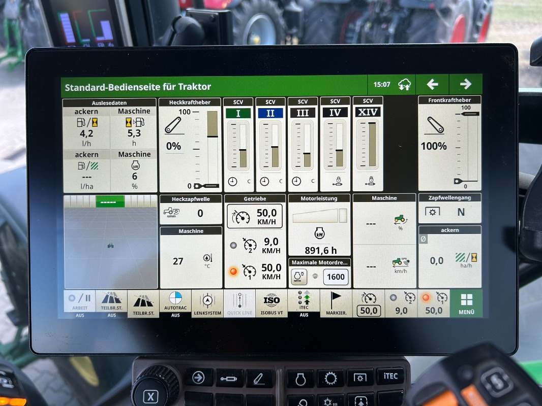 Tractor John Deere 6R 215: foto 17
