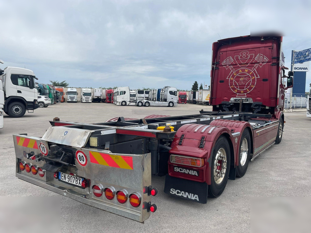 SCANIA R560 - Camión portacontenedore/ Intercambiable: foto 2 SCANIA R560 - Camión portacontenedore/ Intercambiable: foto 2