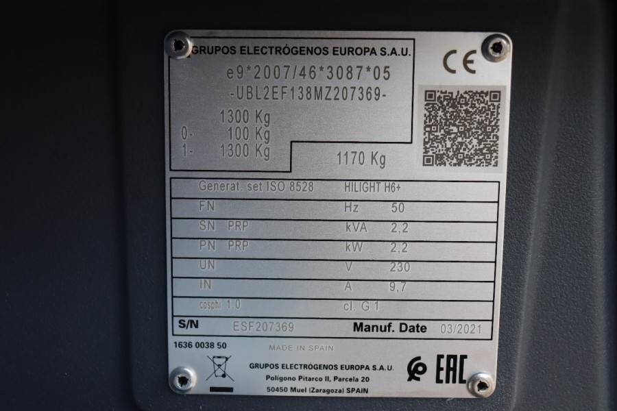 Torre de iluminación Atlas Copco Hilight H6+ NEW, Valid inspection, *Guarantee! Max: foto 6