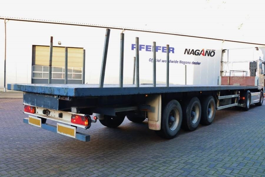 Groenewegen DRO-12-27 3 Axle Trailer, 32t Capacity, BPW Axles - Semirremolque plataforma/ Caja abierta: foto 3 Groenewegen DRO-12-27 3 Axle Trailer, 32t Capacity, BPW Axles - Semirremolque plataforma/ Caja abierta: foto 3