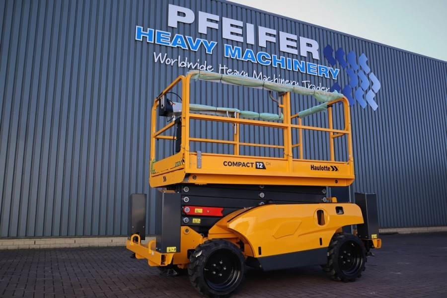 Haulotte Compact 12DX Valid Inspection, *Guarantee! Diesel, - Plataforma de tijeras: foto 1 Haulotte Compact 12DX Valid Inspection, *Guarantee! Diesel, - Plataforma de tijeras: foto 1