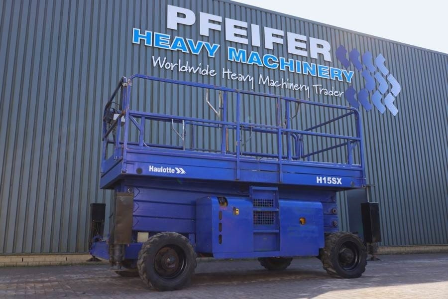 Haulotte H15SX Diesel, 4x4 Drive 15 Working Height, 500kg C - Plataforma de tijeras: foto 1 Haulotte H15SX Diesel, 4x4 Drive 15 Working Height, 500kg C - Plataforma de tijeras: foto 1