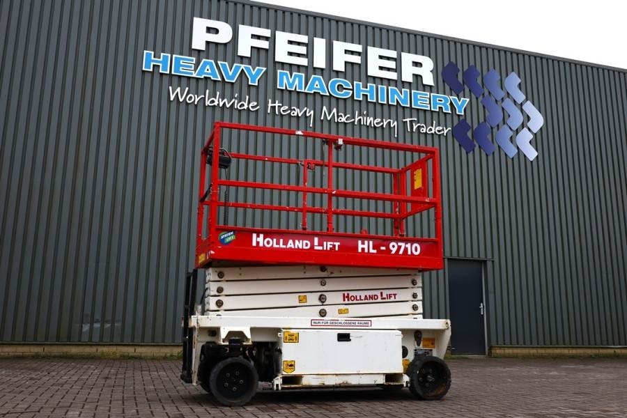 Holland Lift Ecostar HL-9710 Electric, 12m Working Height, 325k - Plataforma de tijeras: foto 1 Holland Lift Ecostar HL-9710 Electric, 12m Working Height, 325k - Plataforma de tijeras: foto 1
