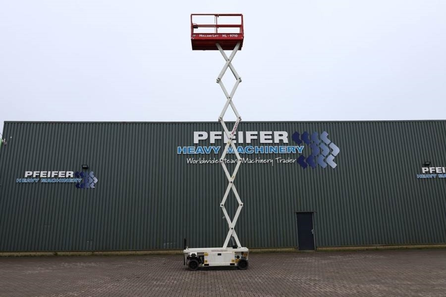 Holland Lift Ecostar HL-9710 Electric, 12m Working Height, 325k - Plataforma de tijeras: foto 3 Holland Lift Ecostar HL-9710 Electric, 12m Working Height, 325k - Plataforma de tijeras: foto 3