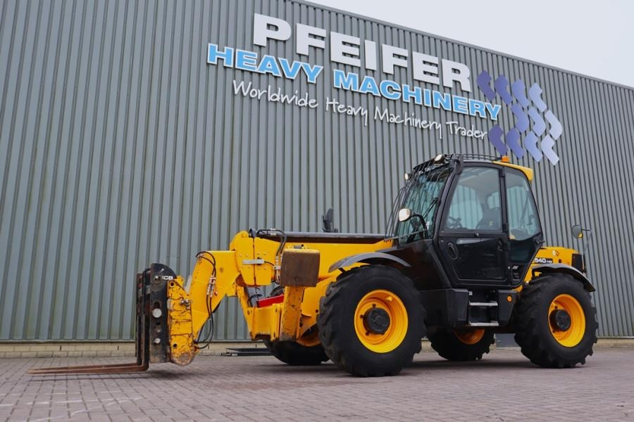 JCB 540-140 HI VIZ Diesel Stage V, 4x4x4 Drive, 13.8m - Manipulador telescópico: foto 1 JCB 540-140 HI VIZ Diesel Stage V, 4x4x4 Drive, 13.8m - Manipulador telescópico: foto 1