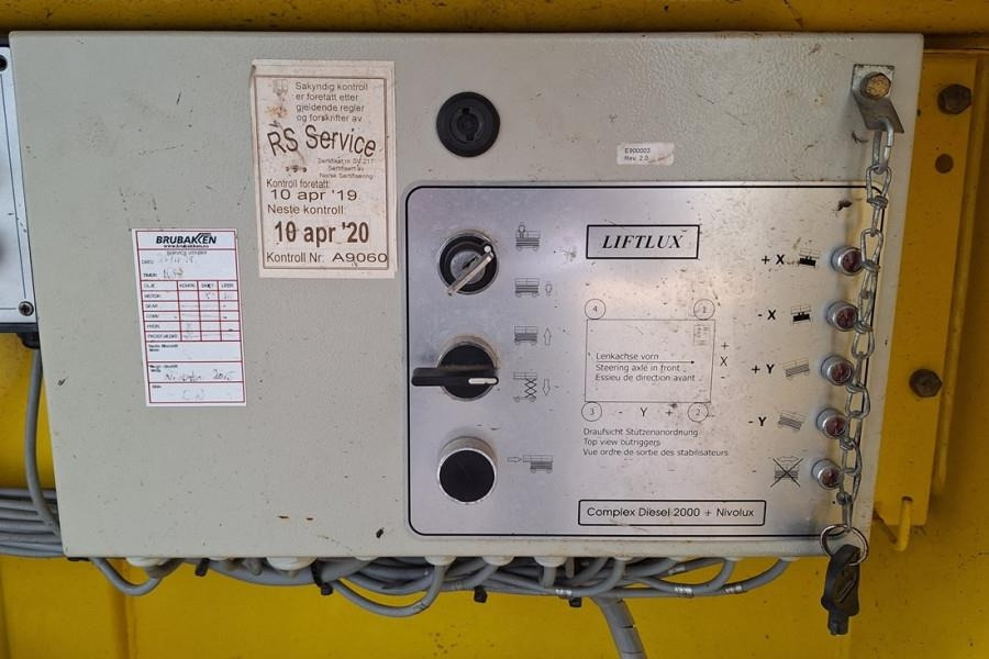 Plataforma de tijeras JLG 245-25 Diesel, 4x4 Drive, 26m Working Height, 750k: foto 15