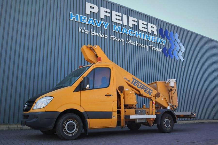 Teupen EURO B16T As-Is, Driving Licence B/3, Diesel, 16m - Camión con plataforma elevadora: foto 1 Teupen EURO B16T As-Is, Driving Licence B/3, Diesel, 16m - Camión con plataforma elevadora: foto 1