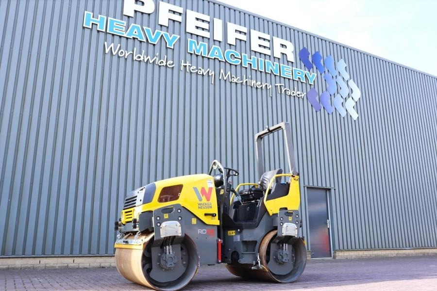 Wacker Neuson RD28-120 Diesel, Front And Rear Vibrating Smooth D - Apisonadora de asfalto: foto 1 Wacker Neuson RD28-120 Diesel, Front And Rear Vibrating Smooth D - Apisonadora de asfalto: foto 1